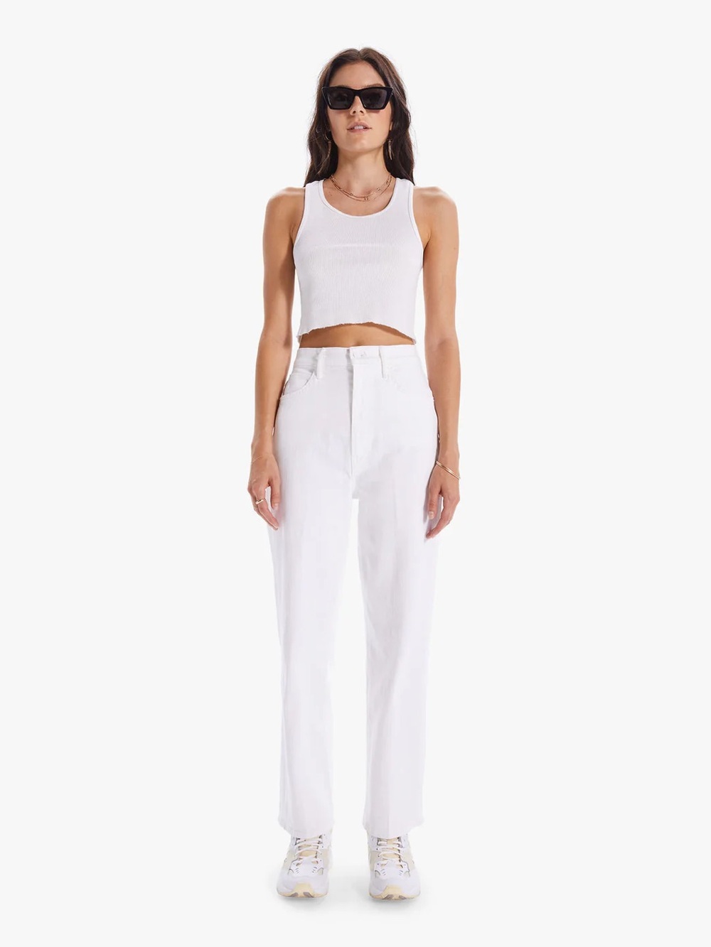 MOTHER High Waisted Tunnel Vision Ankle